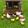 VGOL 30 Mini Figures Animals Chicken Miniature Garden Ornaments Miniatures