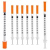 100 Pack 1ml Disposable Syringe, 31G 1cc 5/16 Inch (8mm)