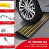 Happybuy Curb Ramp, 2.6" Rise Rubber Driveway Ramp, Heavy-Duty 33,069