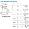 Kason 930 Series Trigger Action Latch and Strike C, 3/4