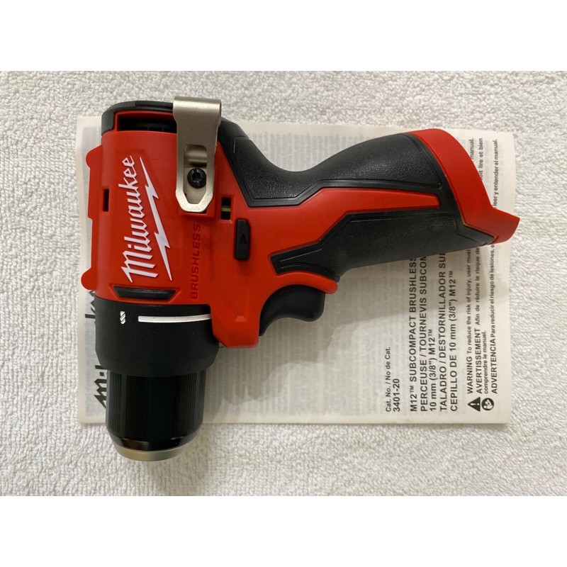 Milwaukee New Milwaukeel 3401-20 M12 12V 12 Volt 3/8” Sub-Compact