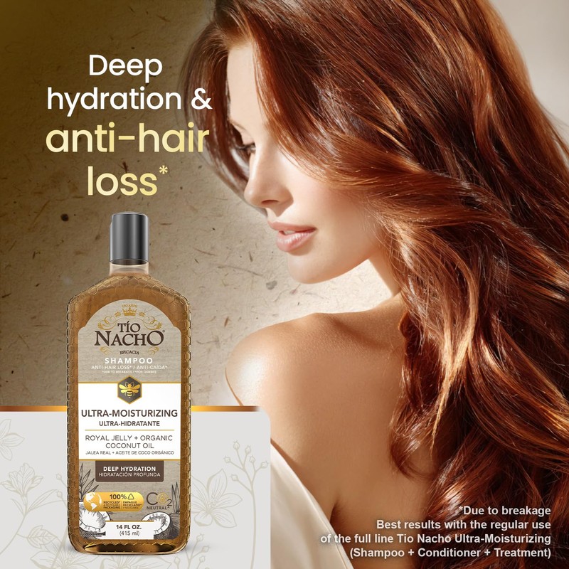 Tio Nacho Ultra Hydration Shampoo with Coconut Oil & Royal