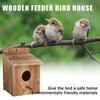 Bird Aviary Outdoor,Birds Houses for Garden,Bird Nesting Box,Wooden Birds House,Budgie
