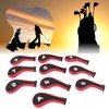 10pcs Neoprene Golf Club Iron Head Covers Putter Set Protector
