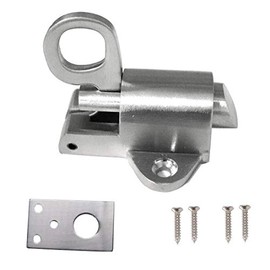Luomorgo Latch Lock Stainless Steel Window Gate Security Pull Ring Spring Bounce Door Bolt