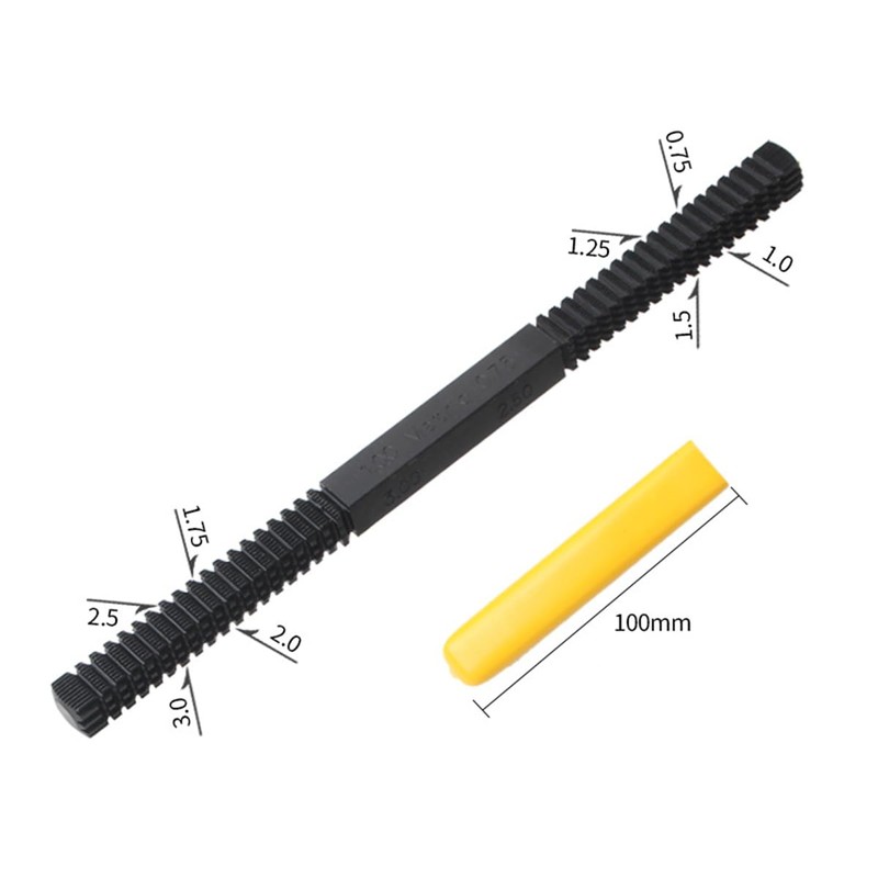 POFET 21.5cm Metric Thread Repair Tool Thread Repair Repair File