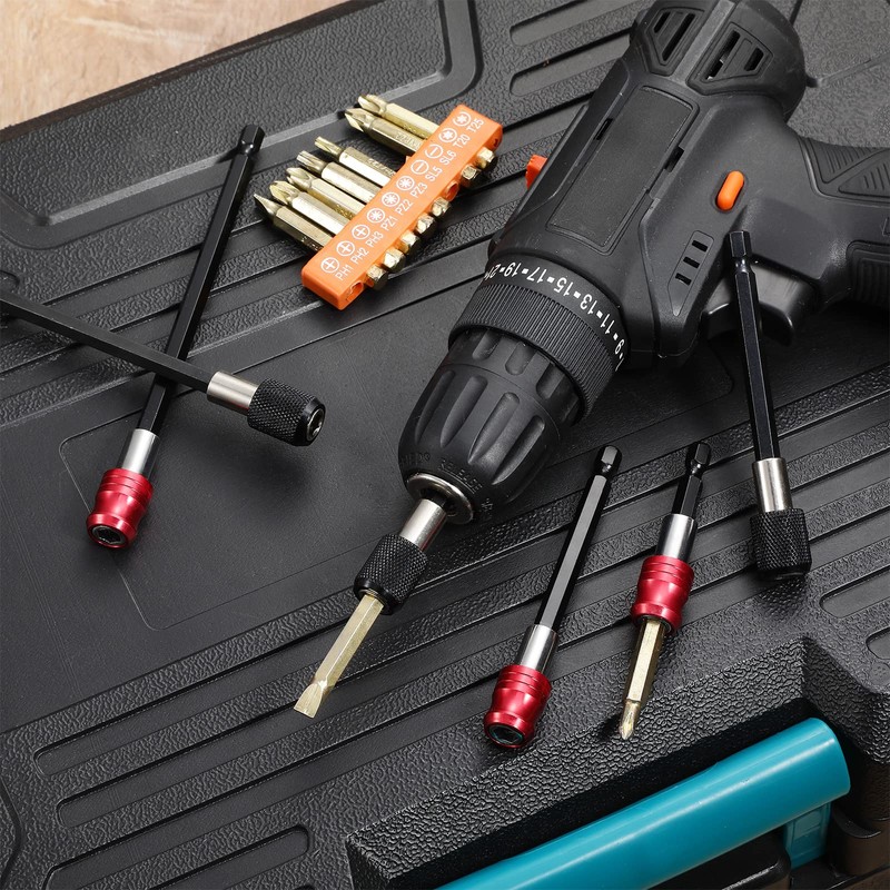 6 Pcs 1/4 Inch Hex Shank Bar Socket Screwdriver Bit
