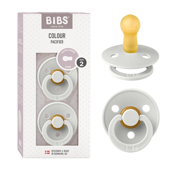 BIBS Pacifiers | Natural Rubber Baby Pacifier | Set of