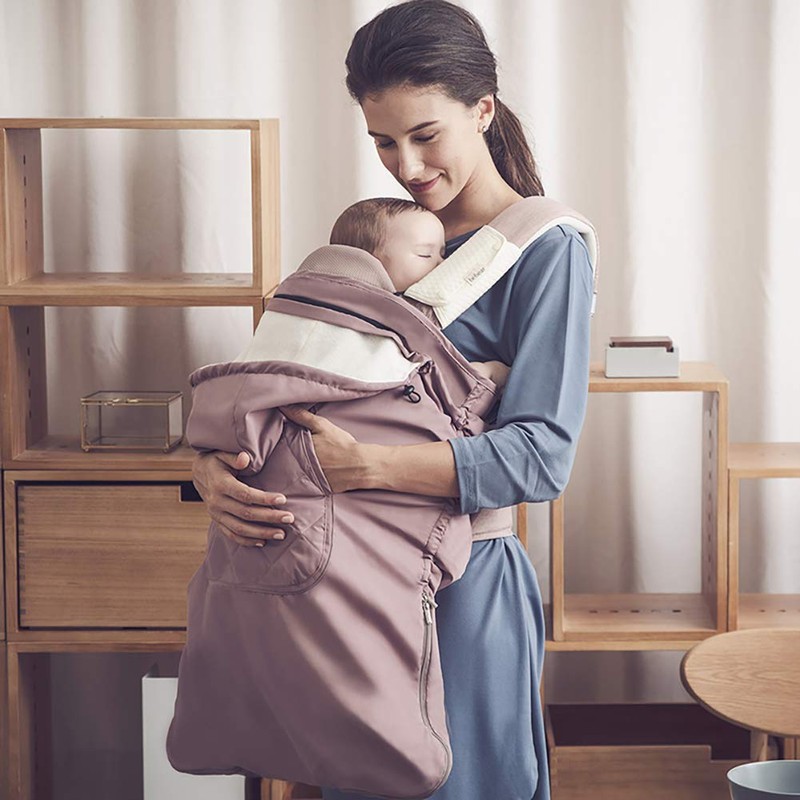 Bebamour Cover for Baby Carrier Universal Hoodie All Season Stroller
