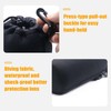 SGSCFG 4-Piece Camera Lens Storage Bag, Portable Protective Bag, Shock