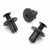 VVO Fasteners- Black Plastic Front Grille/Slam Panel Clips for Hyundai