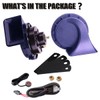 Car Horn Truck Horns 12V,BANHAO Train Horn Waterproof High Low
