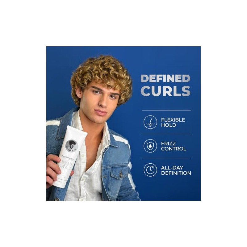 Avenue Man Crema para Definir Rizos