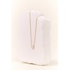 [Exclusive] Gold & Deer 14KGP Merime Pave Cubic Necklace White