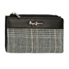 Pepe Jeans Kendra 3 Compartment Wallet Black 17.5 x 9.5