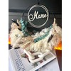 Pampas Grass Wreath - Pampas Grass Wall Decoration - Natural