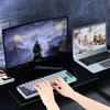 Owpkeenthy 65 Percent Mechanical Gaming Keyboard Hammerhead Shark with Red
