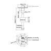 9in Fuel Water Level Sensor Fuel Tank Sending Unit Sender