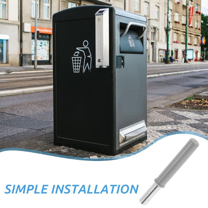 Warmhm 2 x Dustbin Accessories Damping System Household Supply Replacement