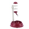 Pet Lift Drinking Fountain Food Automatic Feeding Dog Water Dispenser