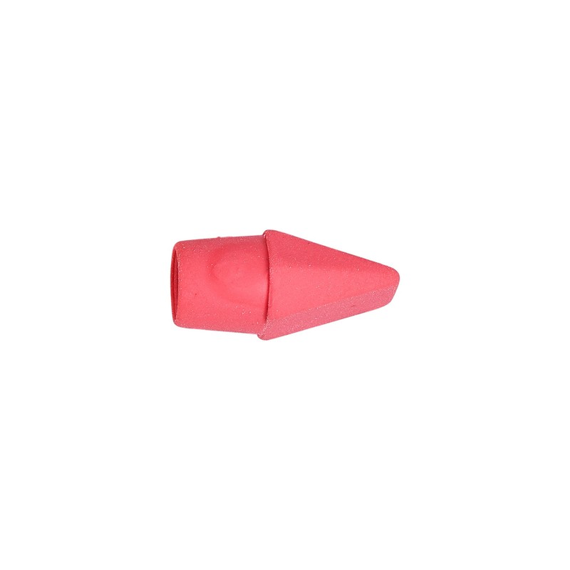 Dixon Pencil Top Cap Erasers, Pink, 144-Count (34500)