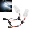 2Pcs Headlight Xenon Bulbs HID Lamp Replacement 100W 8000K H1