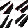Side Window Visors Deflectors Rain Guard Replacement for C-HR CHR