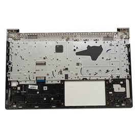 LTPRPTS Replacement Laptop Upper Case Palmrest Non-Backlit Keyboard Assembly Part for HP Probook 450 G8 455 G8 M21740-001 Black
