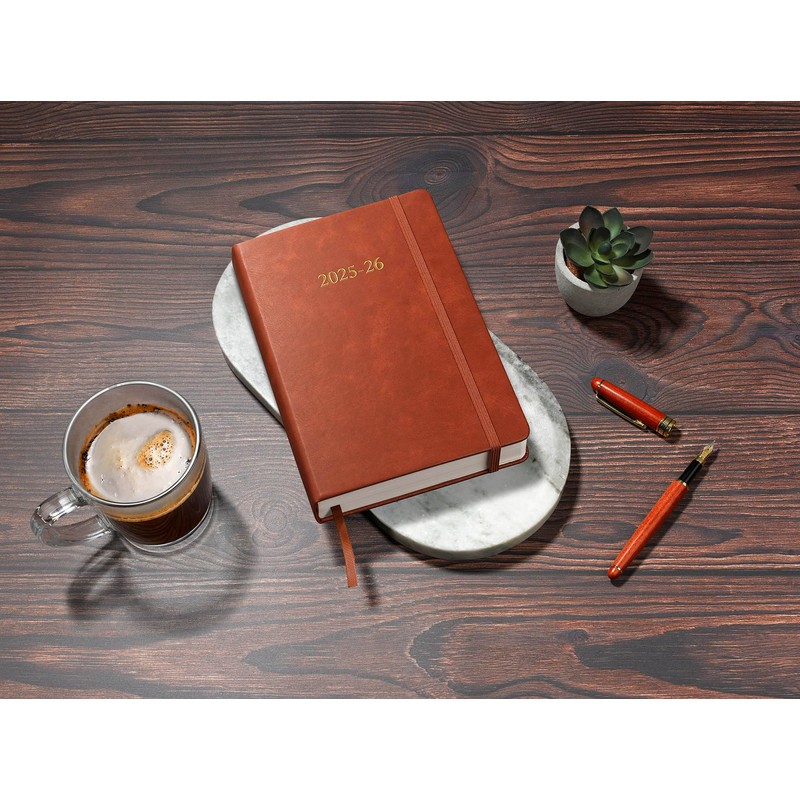 Wykeham's Executive 2025-26 Diary Journal with One Page a Day