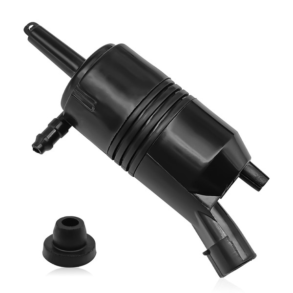 SYudwen Front Windshield Washer Pump with Grommet, Compatible With Chevy,