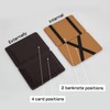 AfitLulu Men's Flip Type Magic Wallet Ultra Thin Wallet Men's