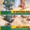 TECCPO Jigsaw, 6.5 Amp 3000 SPM Jig Saw with Laser,