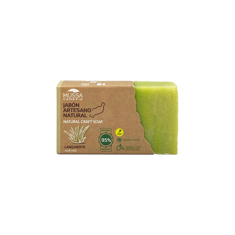 Mussa Canaria Handmade Natural Aloe Vera Soap 100g