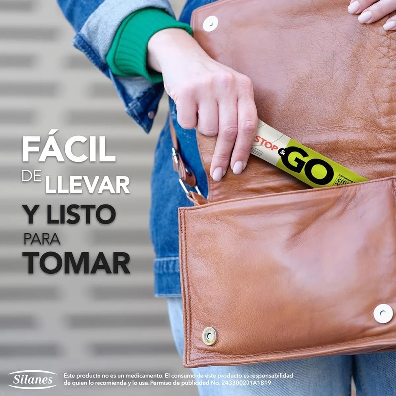 STOP&GO Suplemento Alimenticio con Citicolina + Vitamina B6 + Vitamina