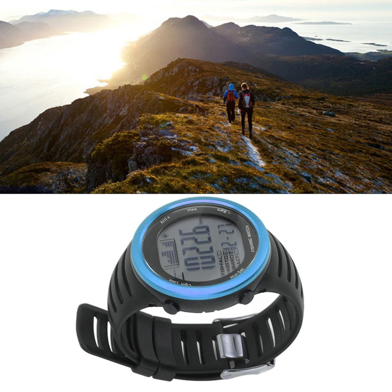 Barometer Watch Waterproof Backlight Multi Functional Altimeter Thermometer Watch for