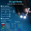 BORUIT EV20 LED Small EDC Flashlight with 365nm UV Light,1100