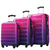Merax Suitcase Set, Hardshell Luggage Sets 3 Piece with Spinner