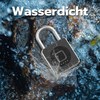 Padlock Fingerprint, Eseesmart Lock Fingerprint, Bluetooth Fingerprint iOS Watch, Waterproof