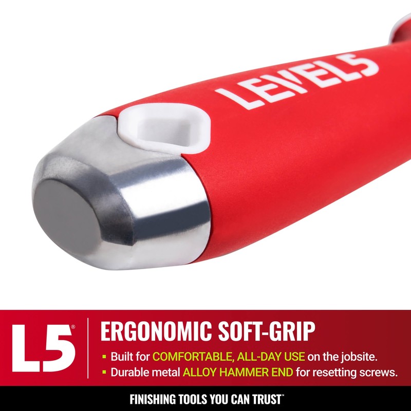 LEVEL5 4” Trim Puller & Multi-Tool | Baseboard and Trim