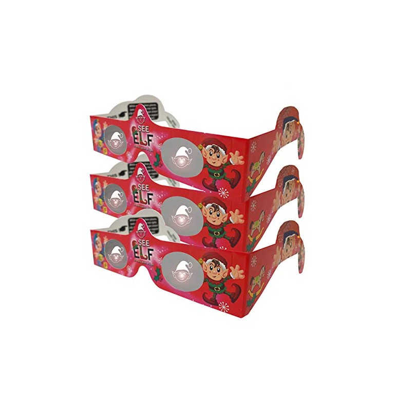 Christmas Glasses - Holiday Eyes - Specs -ELVES - 3