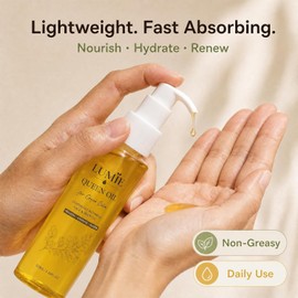LumieQueen Oil for Crepe Skin, Botanical Body Oil(2pcs)