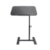Simcat Height Adjustable Overbed Bedside Table with Wheels, Rolling Mobile