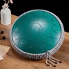 Baoyemes Steel Tongue Drum 6 inch 8 Notes Handpan Drum,