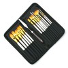 15pcs Paint Brush Set Acrylic Detailed Oil Painting Brushes with