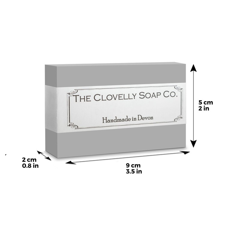 Clovelly Soap Co Natural Handmade Pink Grapefruit Shampoo Soap Bar