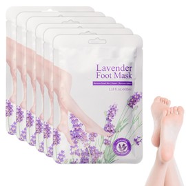 HQRKOTM 6 Paar Peeling-fussmaske, hornhautentferner maske, Hornhautentfernung,fusspflege