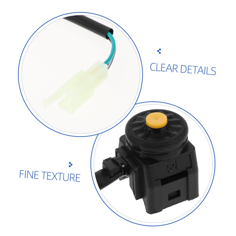 Ciieeo 2pcs Motorcycle Stop Button Push Button Switch for ATV