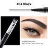 2Pcs Magic Waterproof Microblade Eyebrow Pencil,4 Tipped Precise Eye Brow