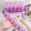 MAYJOYDIY 9.1 m × 50 mm Colourful Tassel Fringe Trim