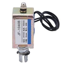 JF-1040B 25N 24V DC Electromagnet Push Pull Type Solenoid Electromagnet 15mm Stroke